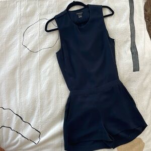 Club Monaco Navy Blue Jumpsuit